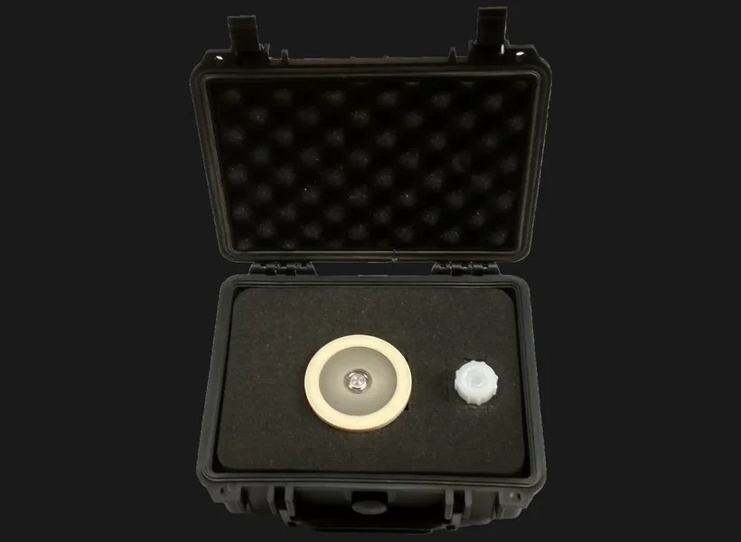 In a portable case